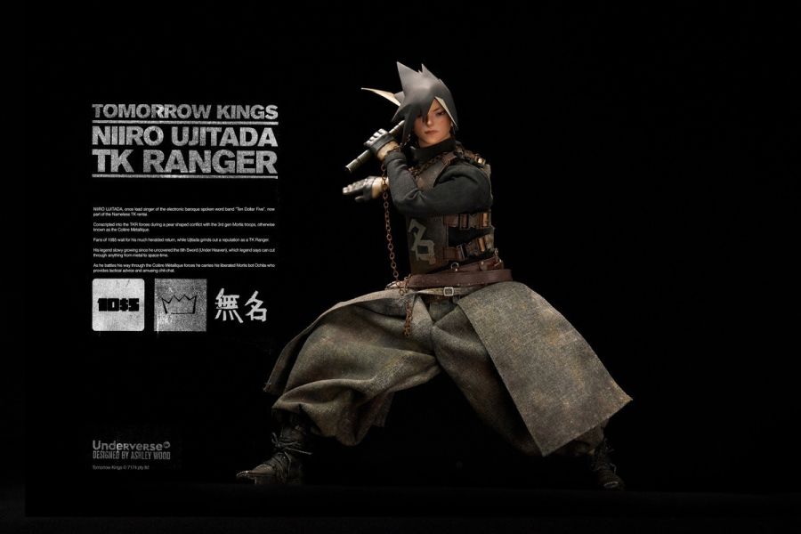 預購 Underverse 1/6 TOMORROW KINGS 系列 TK RANGER NIIRO UJITADA 可動人偶 UV202308 0719 UV,Underverse,TOMORROW KINGS,TK RANGER,NIIRO UJITADA,可動人偶,UV202308