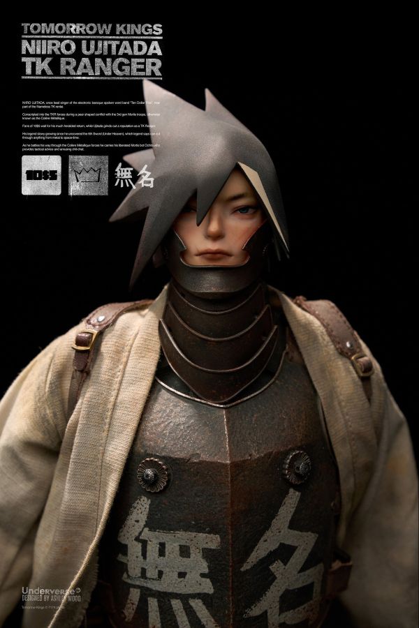 預購 Underverse 1/6 TOMORROW KINGS 系列 TK RANGER NIIRO UJITADA 可動人偶 UV202308 0719 UV,Underverse,TOMORROW KINGS,TK RANGER,NIIRO UJITADA,可動人偶,UV202308
