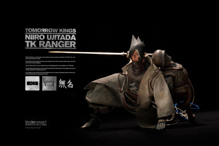 預購 Underverse 1/6 TOMORROW KINGS 系列 TK RANGER NIIRO UJITADA 可動人偶 UV202308 0719 UV,Underverse,TOMORROW KINGS,TK RANGER,NIIRO UJITADA,可動人偶,UV202308