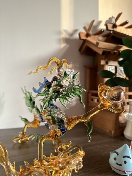 開運五行彩龍（名師落款） 