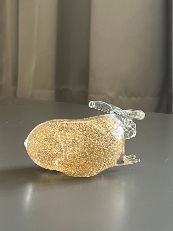 土系財氣圓滿金粉牛 