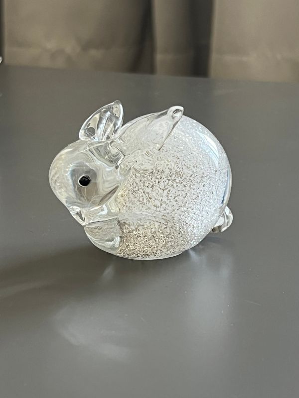奧黛麗赫本珍珠白兔兔（一對） 
