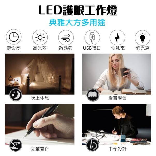 USB LED工作燈管 白光52cm 燈管,LED燈管,工作燈,USB工作燈,露營燈,USB露營燈,白光燈管,檯燈,燈條,LED燈條