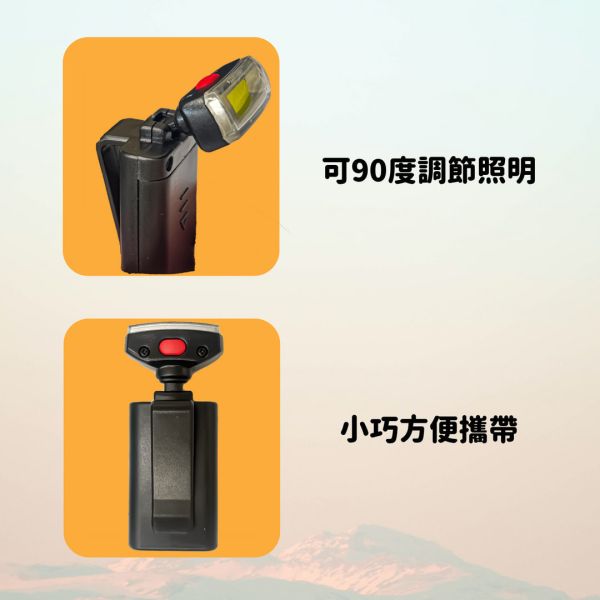 高亮度COB帽沿燈 