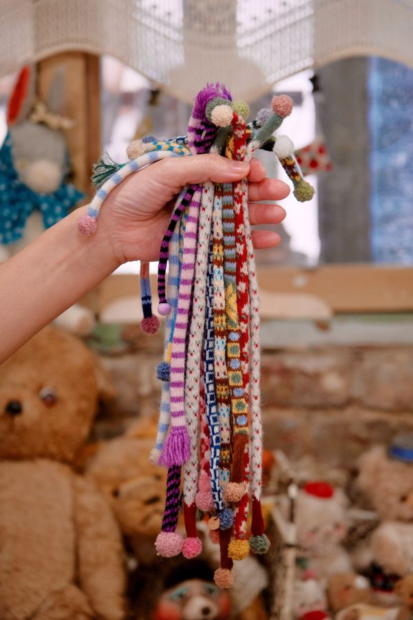 編織【迷你圍巾】圖稿/材料包 