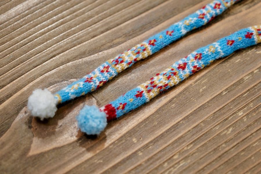 編織【迷你圍巾】圖稿/材料包 