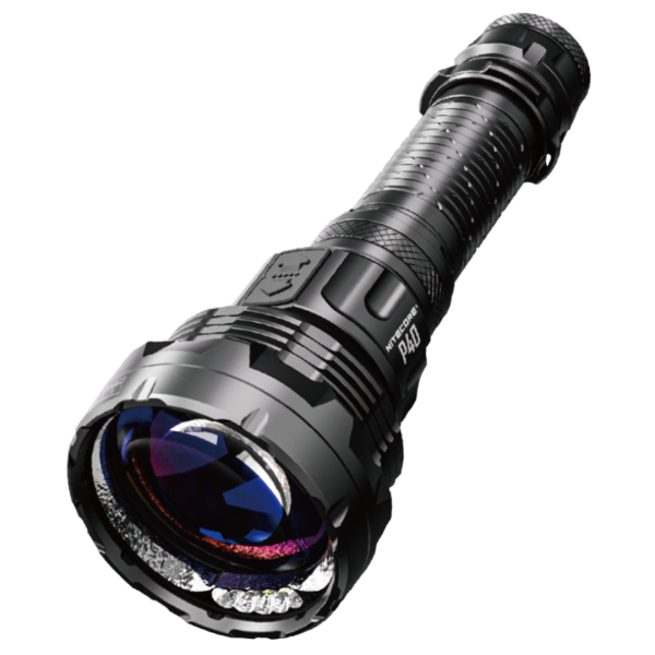 官網限定｜NITECORE 【P40 遠射LEP手電筒】 NITECORE P40, 戰術手電筒, 狩獵手電筒, LEP 手電筒, 超遠射手電筒, 2000流明手電筒, USB-C快充手電筒, 戰術裝備, 狩獵裝備