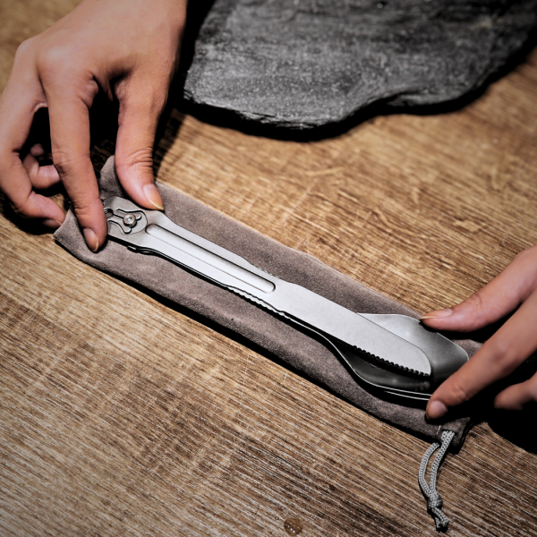 整修清倉50% OFF｜OTT【三合一不鏽鋼餐具組】 ott,ott gear,ott餐具,叉匙,餐具,露營,露營餐具,環保餐具,餐夾,多功能餐具