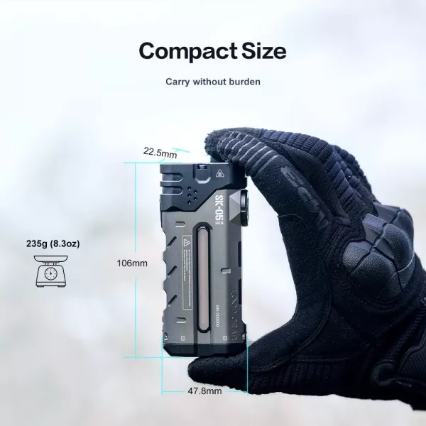 官網限定｜LOOP GEAR【SK05 PRO 4合1EDC手電筒】 OTT,OTTGEAR,LOOPGEAR,SK05PRO,EDC手電筒,高流明手電筒,戶外照明,RGB手電筒,聚泛光手電筒,行動電源手電筒,多彩側燈手電筒,磁吸手電筒