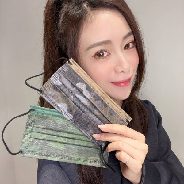 贈品-迷彩口罩(兩色1組) 