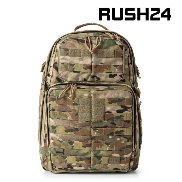 整修清倉50% OFF｜5.11【RUSH24 2.0後背包(多地迷彩色) 37L】#56564 5.11 rush,rush背包,大容量後背包,筆電後背包,戰術背包