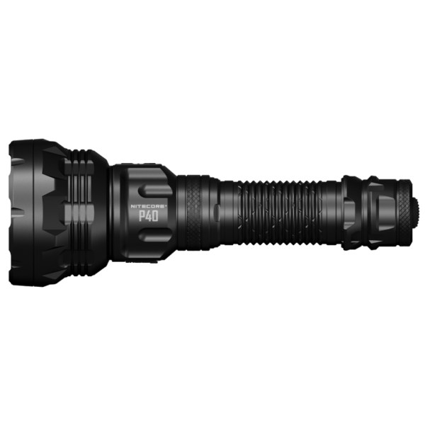 官網限定｜NITECORE 【P40 遠射LEP手電筒】 NITECORE P40, 戰術手電筒, 狩獵手電筒, LEP 手電筒, 超遠射手電筒, 2000流明手電筒, USB-C快充手電筒, 戰術裝備, 狩獵裝備