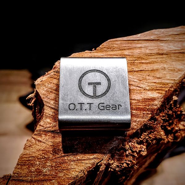 現貨｜OTTx Mito【OTT Logo鈦合金Molle扣】 CNC 鈦合金 MOLLE MITO DESIGN OTTGEAR 雷雕