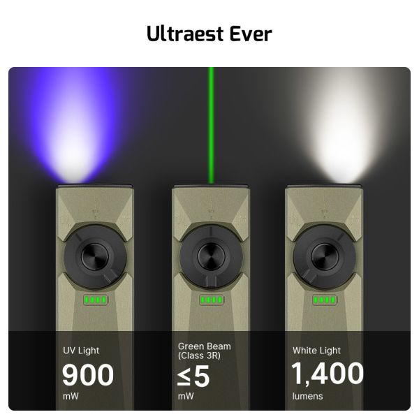 現貨｜OLIGHT【Arkfeld Ultra 三光源輕薄手電筒】 ott,ottgear,OTT,OTT GEAR,ott手電筒,綠雷射手電筒,綠雷射,UV光手電筒,olight手電筒,olight台灣,arkfeld,arkfeld ultra,偽鈔檢測手電筒,螢光劑檢查手電筒,可充電磁吸手電筒