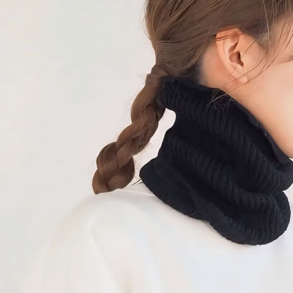 針織套頭圍脖 日韓流行女裝,cardigan,針織圍脖,針織,羊毛圍巾,保暖,冬天,圍脖,紅色,休閒,多層次,日系風格