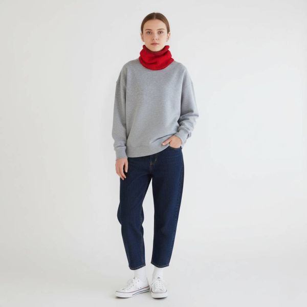 針織套頭圍脖 日韓流行女裝,cardigan,針織圍脖,針織,羊毛圍巾,保暖,冬天,圍脖,紅色,休閒,多層次,日系風格