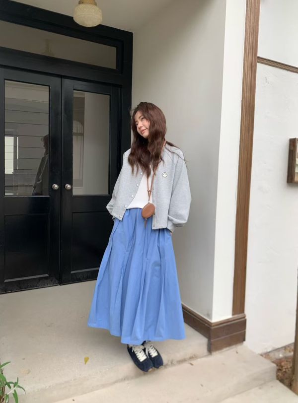 雲朵休閒小外套 日韓流行女裝,短外套,夾克,棒球外套,圓領夾克,歐美流行,基本色,春夏,雄院派,休閒,短版