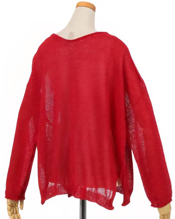 和紙紗針織衫 日韓流行女裝,針織上衣,和紙,針織衫,穿透感,流行色,強撚紗,清爽,休閒,慵懶,日系風格,鬆弛