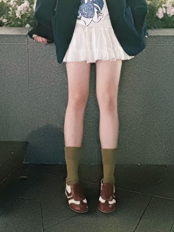 流線拼接休閒皮鞋 流行女裝服飾,上班族, 矮跟鞋,真皮鞋,休閒鞋款,尖頭鞋,拼接,皮鞋,樂福鞋