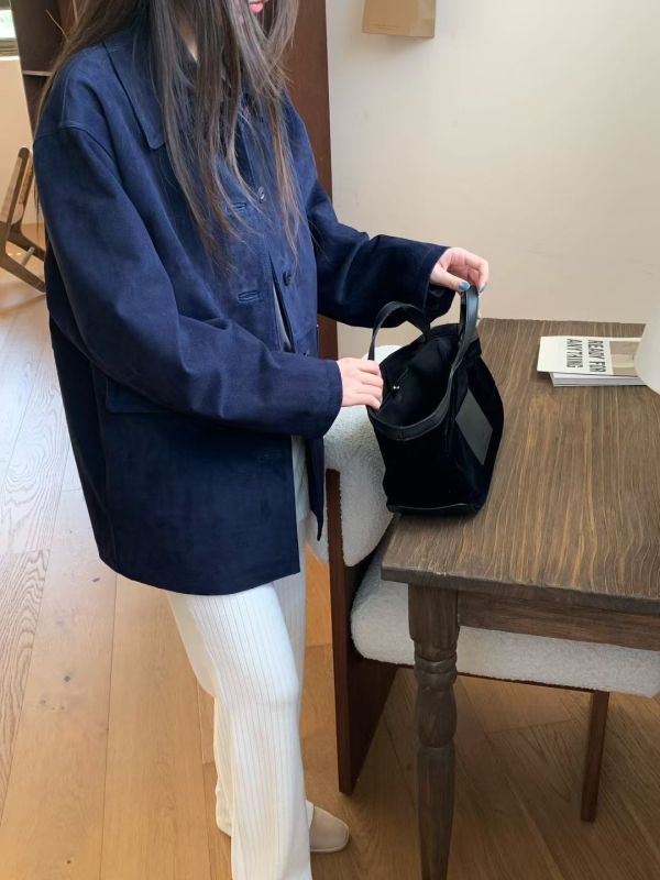 Safari皮革夾克 韓流行女裝,設計師女裝,女裝,貴族,夾克,秋冬,繭型,狩獵夾克,皮衣,單品,休閒夾克,中長外套,西部,自然,粗礦
