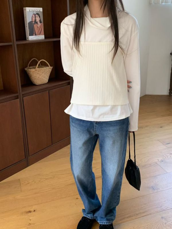羅紋彈性靴型褲 日韓女裝,流行女裝,裙褲,全長,舒適,個性風,時尚,靴型褲,內搭褲,馬甲,羅紋褲,現代,套裝