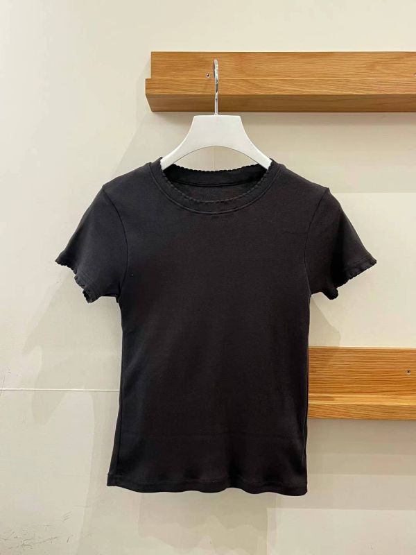 窄版花邊TEE 韓流行女裝,設計師女裝,女裝,cutsew,棉織,tshirt,單品,Ｔ恤,棉質上衣,tee,合身,窄版