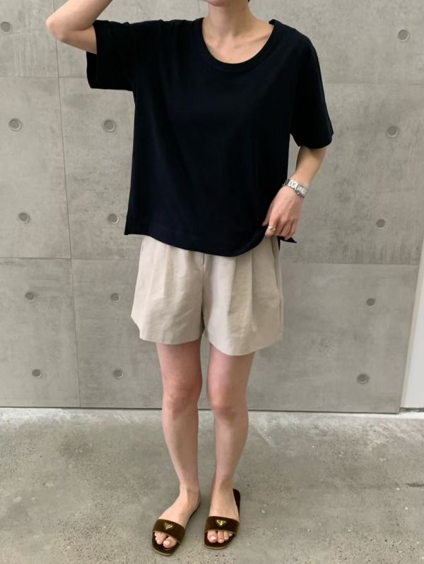 混麻寬鬆Tee 日韓系,流行女裝,tshirt,麻,短袖,寬鬆,夏季,排汗,寬鬆,基本,自然系,休閒,森林,大地色