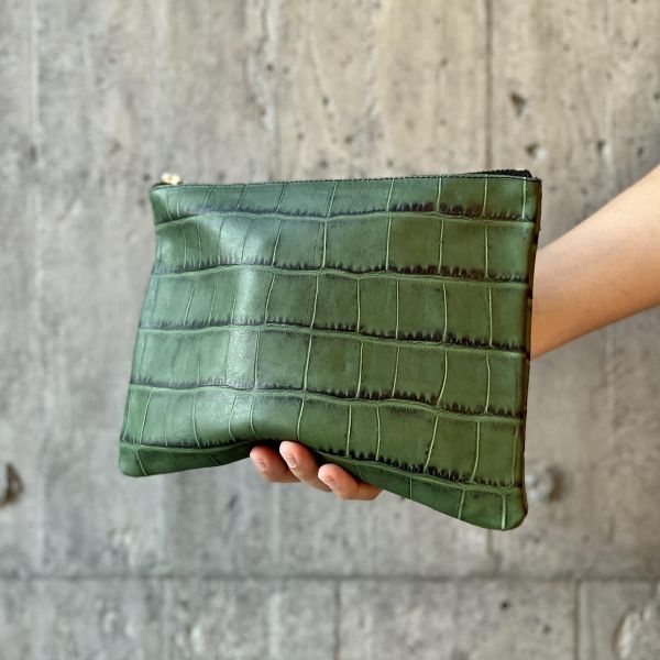 百納資料袋-綠鱷魚 