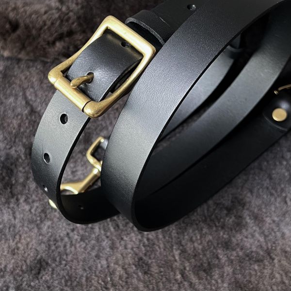 2.5cm寬植鞣背帶 