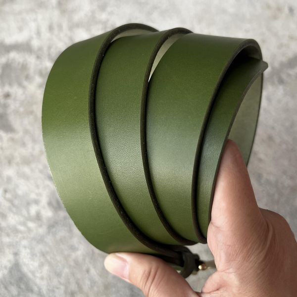 3.0cm好耐皮帶-草綠 