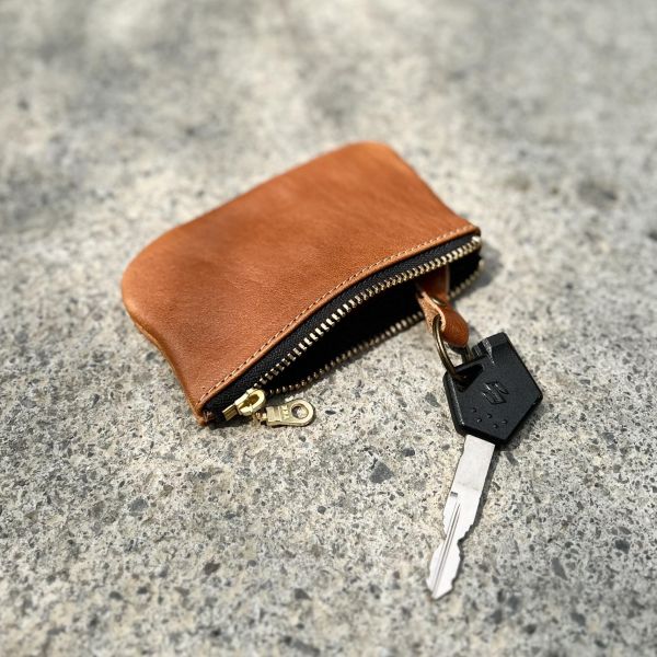 拉鍊鑰匙包-蜜糖 