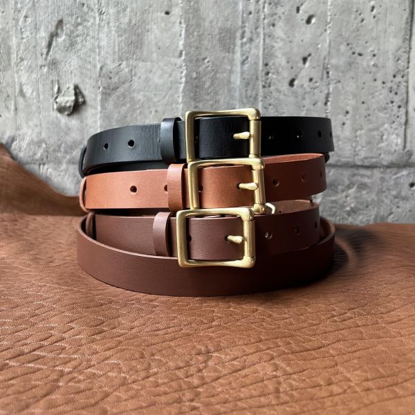 2.5cm寬植鞣背帶 