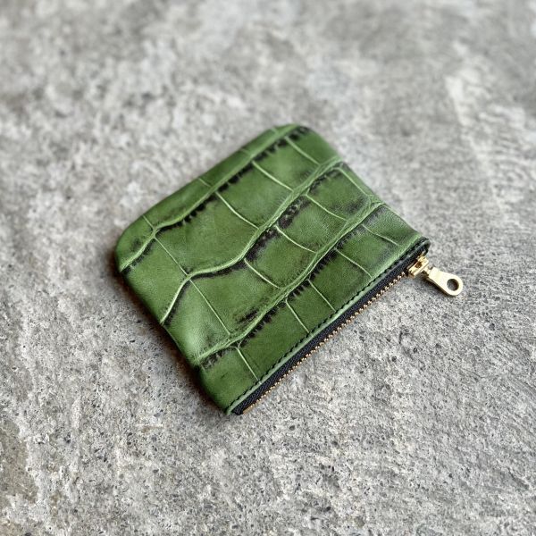 零錢包-綠鱷魚 