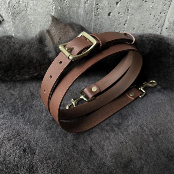 2.5cm寬植鞣背帶 