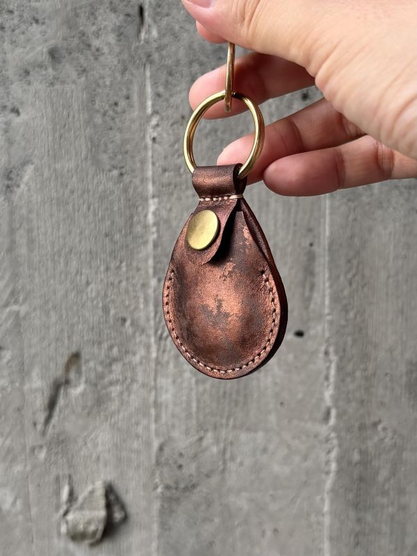 AirTag磁扣皮套-古銅金 