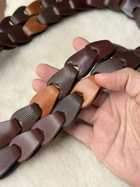 我愛。背帶-官網限定彩色11-巧克力千層 