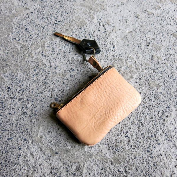 拉鍊鑰匙包-黑芝麻/經典原 