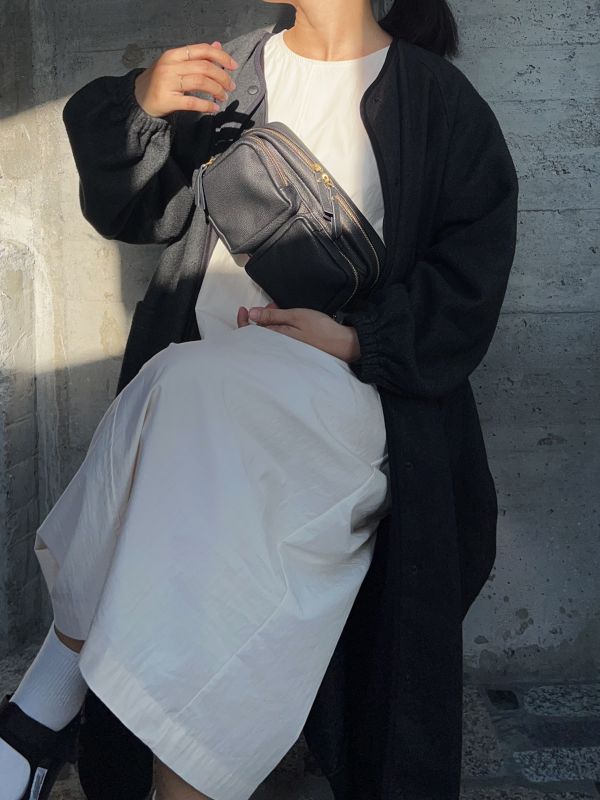 厚片吐司腰包-黑鹿 