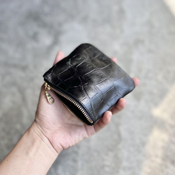 零錢包-黑鱷魚 