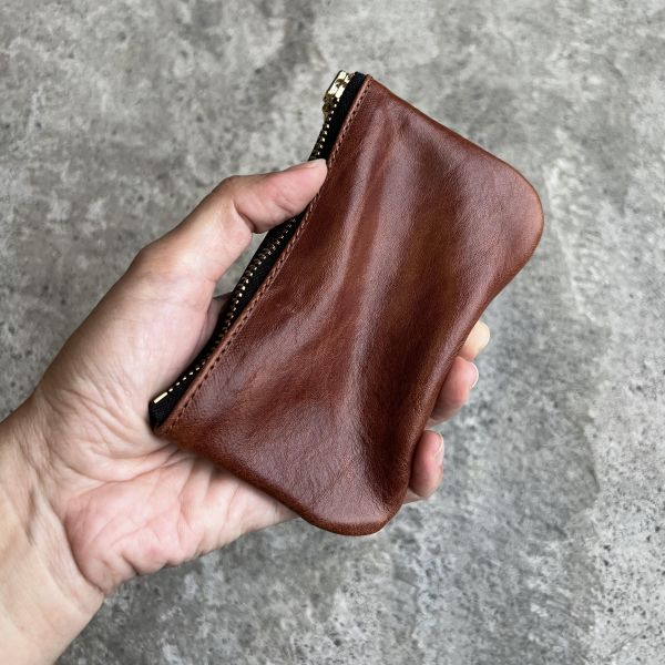 鑰匙卡片包-焦糖 