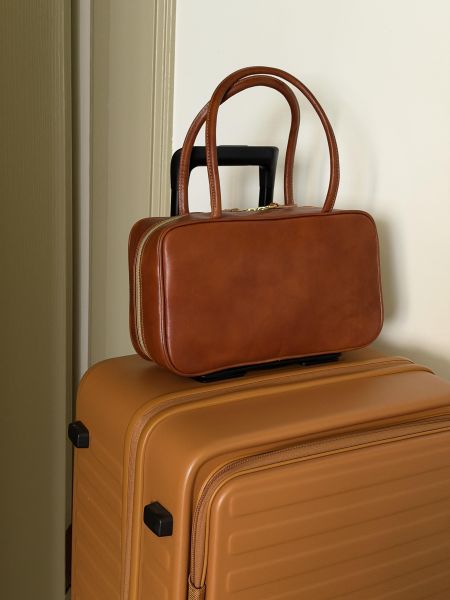 瘦身有成盒包袋-橡實色 