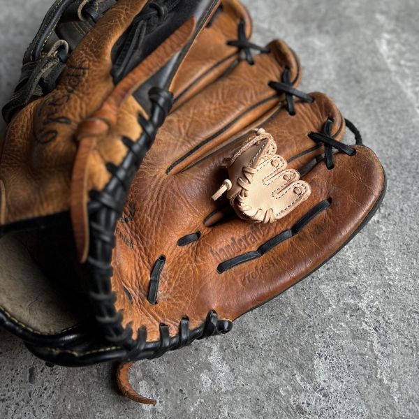 迷你棒球手套-原色 