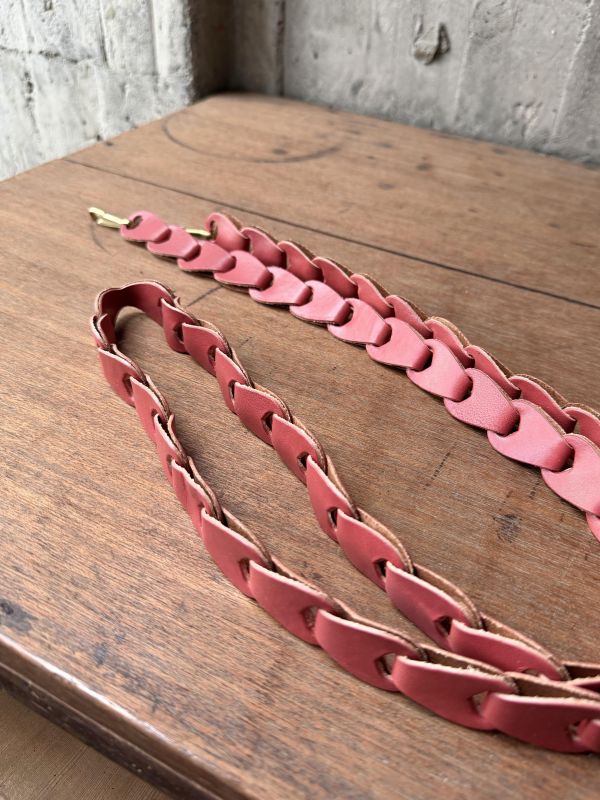 我愛。背帶-珊瑚粉 