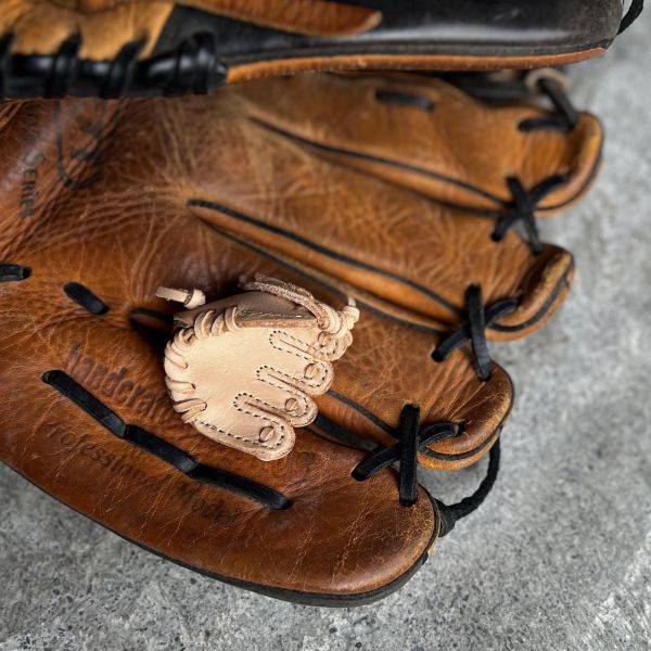 迷你棒球手套-原色 