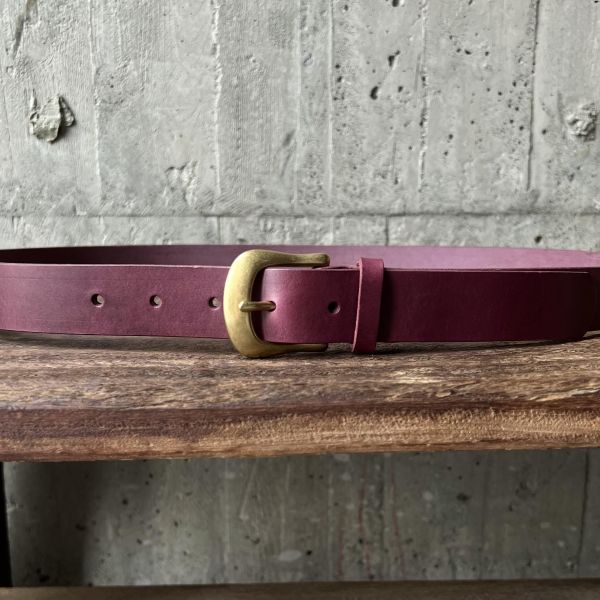 3.0cm好耐皮帶-波爾多紅酒 