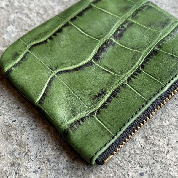 零錢包-綠鱷魚 