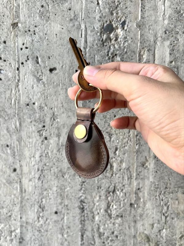 迷彩AirTag磁扣皮套-深鐵灰 