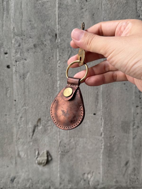 AirTag磁扣皮套-古銅金 