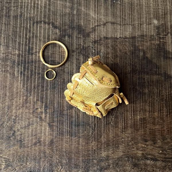 迷你棒球手套-金色 