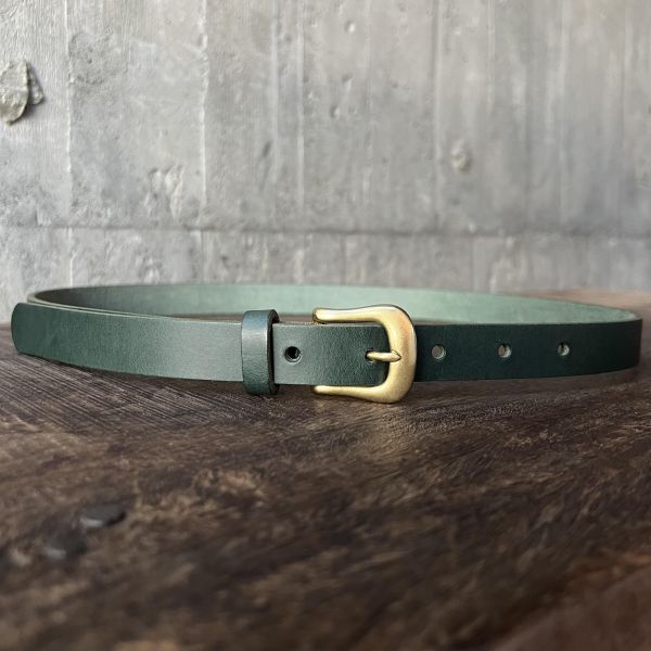 2.0cm好耐皮帶-墨綠 